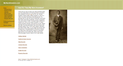 Desktop Screenshot of myslaveancestors.com